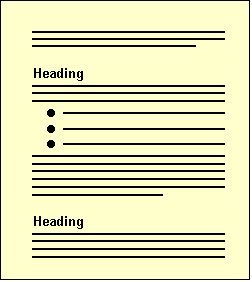 Sample page with headings
